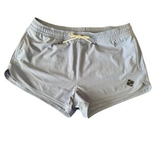 Salty Crew Beacons Shorts Womens Large Light Blue Active Outdoors Swim Shorts